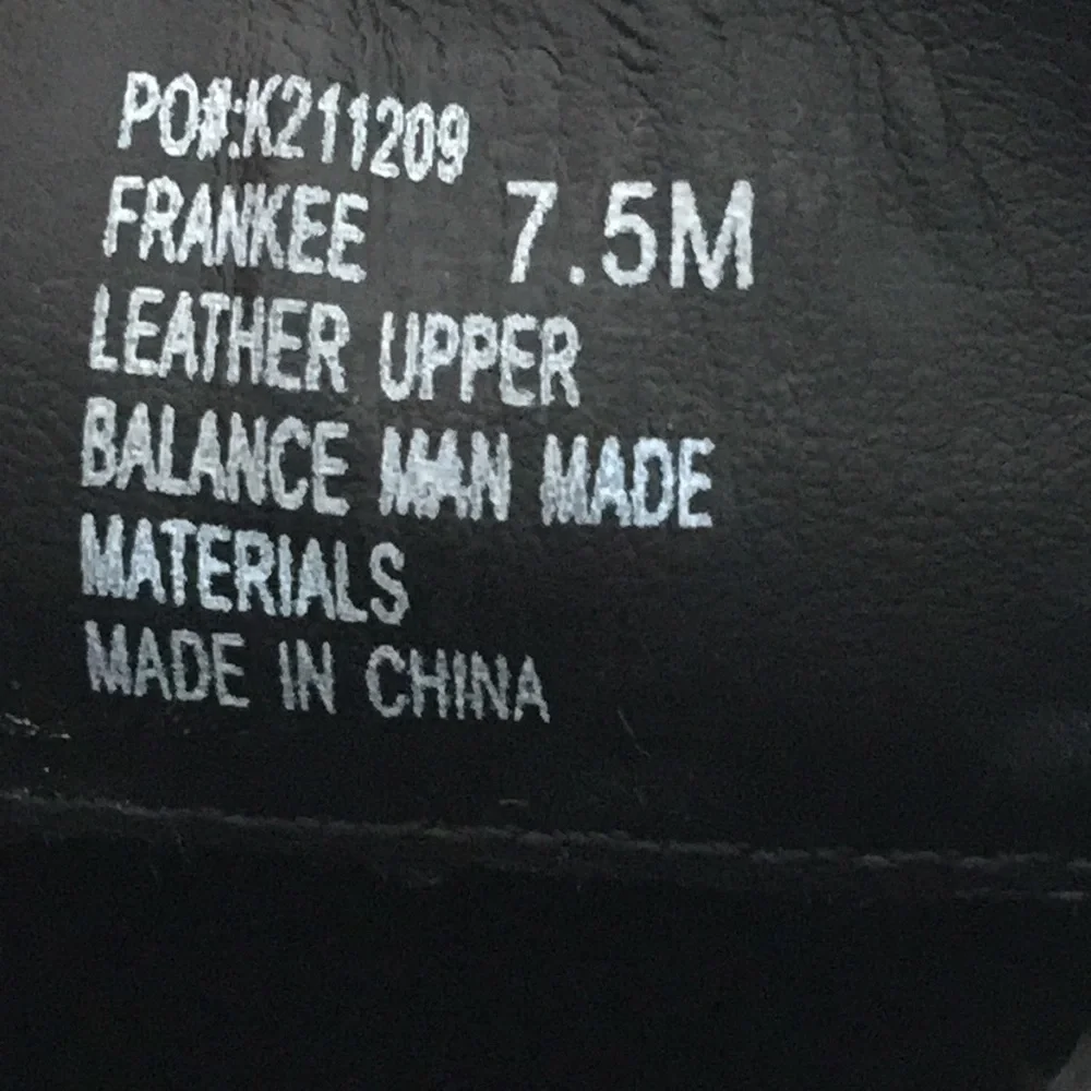 Adam Tucker by Me Too Frankee Black Bootie Sz 7.5 - Picture 13 of 14